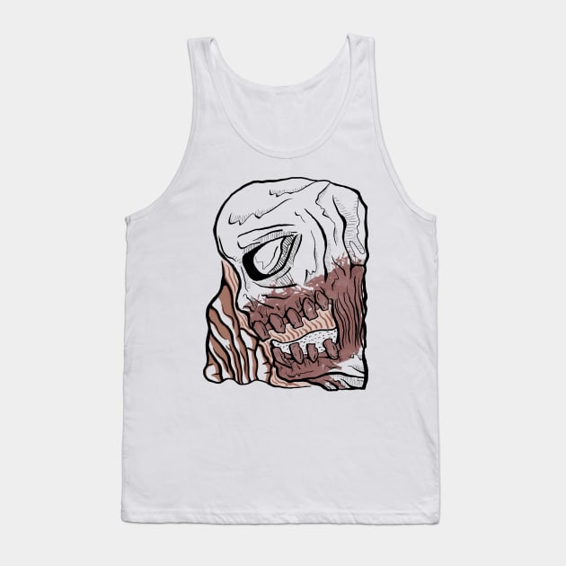 Zombie Tank Top by tralilulelo